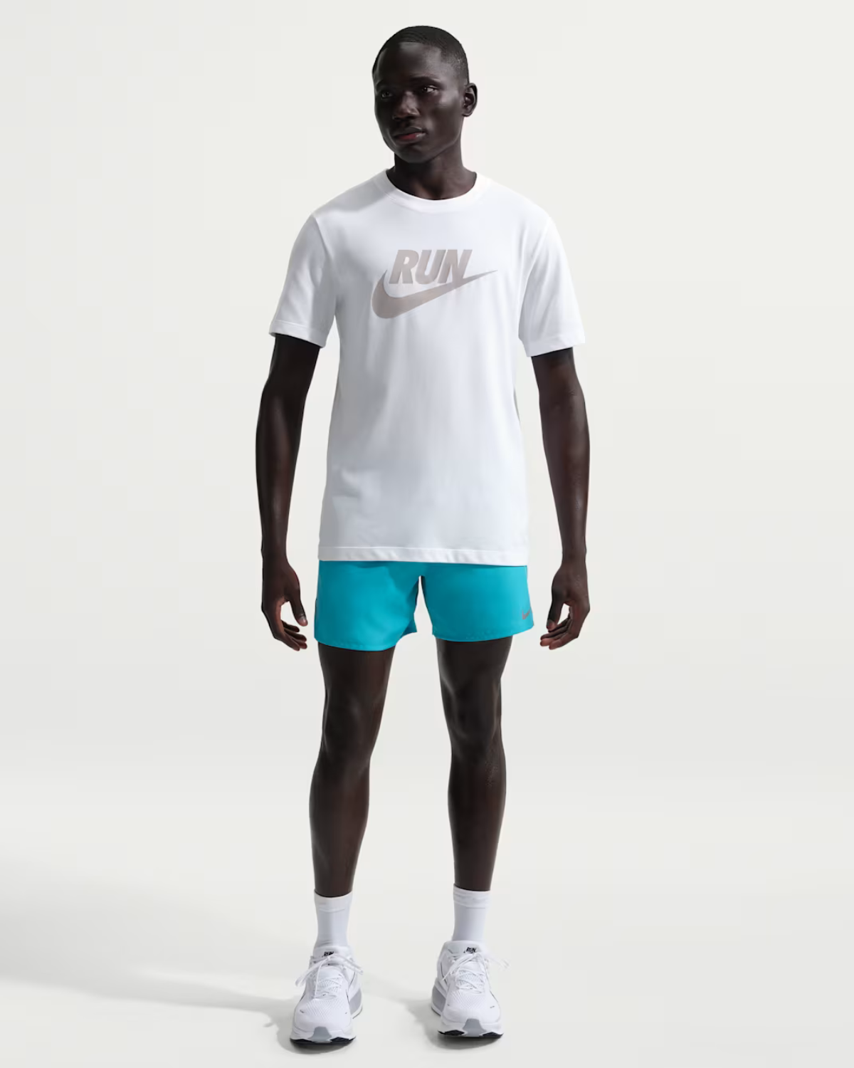 M NK DF TEE RUN SWOOSH