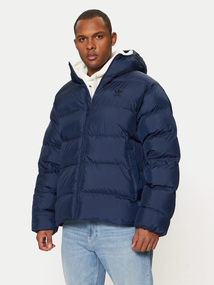 Tonal Hooded Puffer Jacket