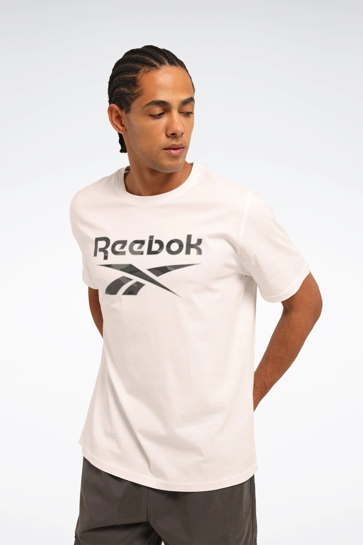 5M,NEW ID CAMO TEE,BEYAZ