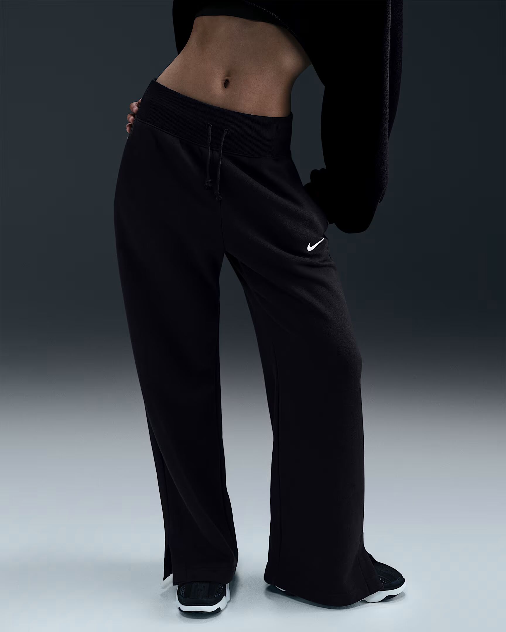 W NSW PHNX FLC HR PANT WIDE